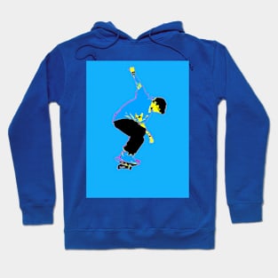 Ready to Jump - Skateboarder Hoodie